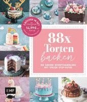 bokomslag 88 x Torten backen - Die große Rezeptsammlung mit vielen Step-Fotos