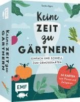 bokomslag Kartenset: Keine Zeit zu gärtnern - 64 Karten - Einfach und schnell zum Gemüsegarten