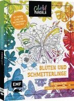 Colorful Mandala - Blüten und Schmetterlinge 1