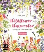 bokomslag Wildflower Watercolor - Blumen-Aquarelle malen