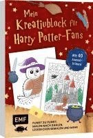 bokomslag Mein zauberhafter Kreativblock für Harry Potter-Fans - Mit 40 Motiven zum Aus- und Weitermalen