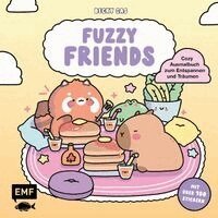 Becky Castañeda - Fuzzy Friends - Cozy Ausmalbuch zum Entspannen und Träumen, Häftad
