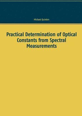 bokomslag Practical Determination of Optical Constants from Spectral Measurements