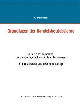 Grundlagen der Handelsbetriebslehre 1