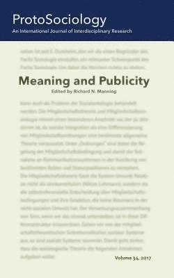 Meaning and Publicity 1