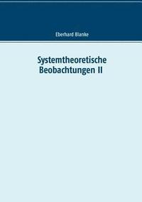 bokomslag Systemtheoretische Beobachtungen II