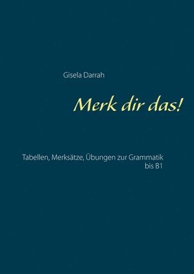 bokomslag Merk dir das!