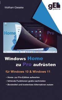 bokomslag Windows Home zu Pro aufrsten