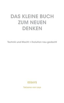 bokomslag kleine Buch zum neuen Denken