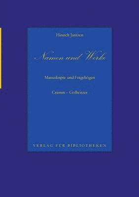 Namen und Werke 7