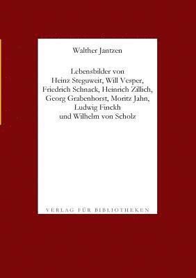 Lebensbilder von Dichtern I, 1