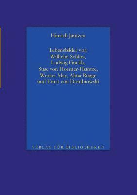 Hinrich Jantzen - Lebensbilder von Dichtern II, 2, Häftad