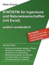 bokomslag Statistik fr Ingenieure und Naturwissenschaftler (mit Excel)