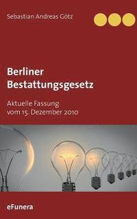 bokomslag Berliner Bestattungsgesetz