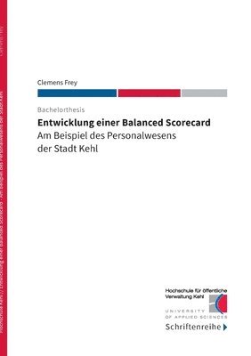 bokomslag Entwicklung einer Balanced Scorecard