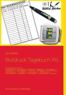 Blutdruck-Tagebuch XXL 1