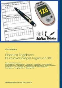 bokomslag Diabetes-Tagebuch - Blutzuckerspiegel-Tagebuch XXL