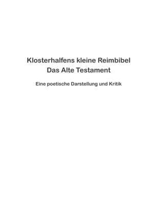 bokomslag Klosterhalfens kleine Reimbibel