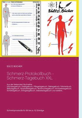 bokomslag Schmerz-Protokollbuch - Schmerz-Tagebuch XXL