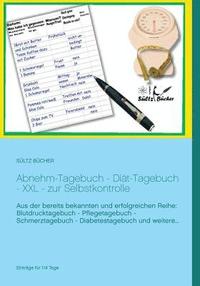 bokomslag Abnehm-Tagebuch - Diat-Tagebuch - XXL - zur Selbstkontrolle