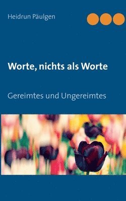 bokomslag Worte, nichts als Worte