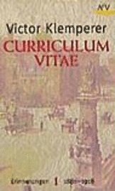bokomslag Curriculum Vitae