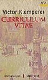 Victor Klemperer - Curriculum Vitae, Häftad