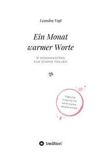 bokomslag Ein Monat warmer Worte