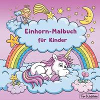 bokomslag Einhorn-Malbuch für Kinder