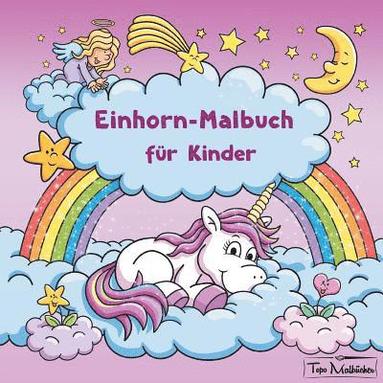 bokomslag Einhorn-Malbuch für Kinder