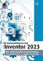 bokomslag 3D-Konstruktionen mit Autodesk Inventor 2023