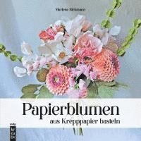 Papierblumen aus Krepppapier basteln 1