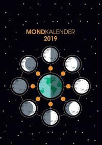 bokomslag Der Monkalender 2019 - Terminplaner und Terminkalender mit Mondphasen