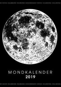 bokomslag Mein Mondkalender 2019 - Terminplaner & Mond Kalender 2019 in einem