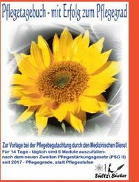bokomslag Pflegetagebuch - mit Erfolg zum Pflegegrad - zur Vorlage bei der Pflegeberatung durch den Medizinischen Dienst