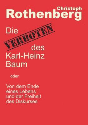 bokomslag Die Verboten des Karl-Heinz Baum
