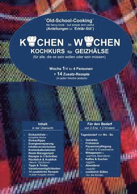 Kochen in Wochen