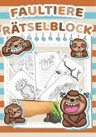 bokomslag Mein Vorschul und Grundschul Rätselblock (Faultier-Edition) - Rätsel für Kinder ab 5 Jahren - Logikrätsel, Malbuch, Labyrinthe und vieles mehr Rätselspiele im Rätselbuch