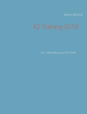 bokomslag IQ-Training 2019