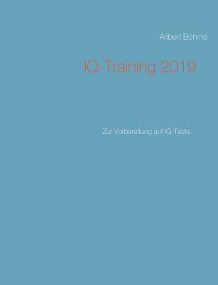 bokomslag IQ-Training 2019
