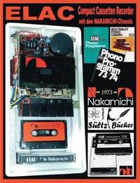 bokomslag ELAC Compact Cassetten Recorder mit den NAKAMICHI-Chassis