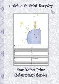 bokomslag Der kleine Prinz - Geburtstagskalender
