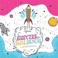bokomslag Kritzel Malbuch