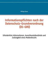 bokomslag Informationspflichten nach der Datenschutz-Grundverordnung (DS-GVO)