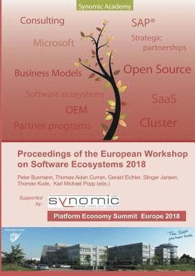 Karl Michael Popp, Peter Buxmann, Thomas Kude - Proceedings of the European Workshop on Software Ecosystems 2018, Häftad