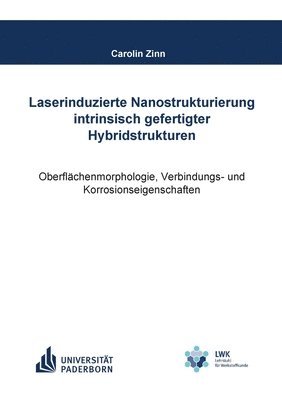 bokomslag Laserinduzierte Nanostrukturierung intrinsisch gefertigter Hybridstrukturen