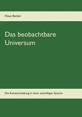 Klaus Becker - beobachtbare Universum, Häftad