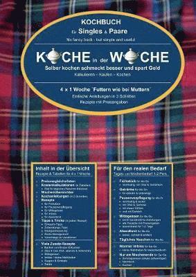 bokomslag Koche in der Woche - Kochbuch für Singles und Paare