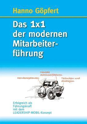 bokomslag Das 1x1 der modernen Mitarbeiterfhrung