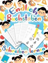 bokomslag Buchstaben lernen - Druckschrift Schreiben lernen mit dem Vorschulbuch als Vorbereitung fr die Vorschule und Grundschule